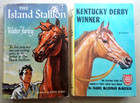 Lot 4 Vintage Horse Story Books Island Stallion Kentucky Derby Winner Midnight  