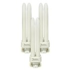 18w Quad-tube Fluorescent Lamp 3500k 3-pack Energy-saving Light Bulbs
