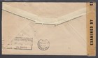 Bahamas  1944 Kgvi 4p 6p With Harbour Island Cancel On Censored Cover To Ny  Usa