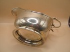 Birmingham 1925 Sterling Silver Gravy Sauce Boat By Adie Brothers Heavy 111gms
