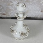 Antique Vintage Lefton Numbered Perfume Bottle Unique Rare Collectible White
