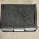 Vintage Akro-mils Storage Bin Parts Organizer 9 Drawer Black 10-109