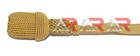 New Metallic Gold Braid Army Officer Sword Knot Wit Wire Acorn Edged Weapons Aar