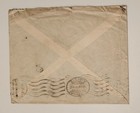 1931 Malta To Greece Usa Consulate Cover Mixed Franking Pair Revenues   1 Stamp