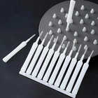 10pcs Mini Crevice Cleaning Brush     Flexible Narrow-gap Multi-tool - New