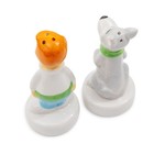 The Jetsons George And Astro Ceramic Salt And Pepper Shaker Set