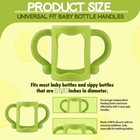 Tongass 4-pack Bottle Handles For Dr Brown Narrow Baby Bottles With Easy Grip