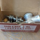 Vintage Universal Food And Meat Chopper No  1551 Climax  51 W box   Instructions