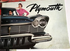 1957  Plymouth   Car   Auto Brochure With The Four Different Lines  free Shpg Us