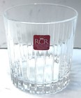 Rcr Timeless Cocktail Eco Clear Crystal Set Of 4 Whiskey Glasses Made In Italy