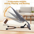 3-in-1 Baby Rocker Bouncer Chair For Sit Play Relax Modes For Infant Newborn