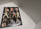Elvis Presley Vinyl Acrylic Refrigerator Magnets On Card Lot Of 10