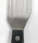 Slotted Fish Turner 6 25  X 3  Stainless Steel Spatula Rosewood Handle