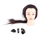 24in Hair Hairdressing Training Mannequin Head Practice Doll Model   Clamp Salon