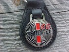1968 Chevy Camaro Leather Key Fob Vintage Nos Custom-made Brilliant Keychain