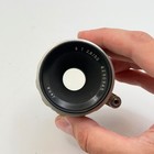 Carl Zeiss Jena Tessar 50mm F2 8 T Lens Silver Exakta Mount Vintage Germany