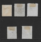 Brazil   Selection Of Various Used 1866 Issues