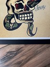 Sailor Jerry Vintage Tattoo Flash Pin Up Art Print 8x10 Framed   Ready To Hang 