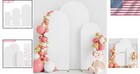 Durable Spandex Wedding Arch Covers Set - Stylish Decoration For Special Events