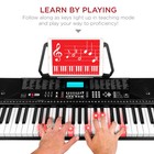 Bcp 61-key Beginners Electronic Keyboard Piano Set W  Lighted Keys  Headphones