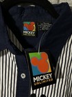 Nwt Vintage Mickey Unlimited Disney Striped Shirt Women   s L Mickey Minnie Pluto 