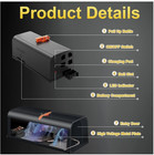 Upgraded Electronic Mouse Trap Control Kill Big Rat Pest Electric Rodent Zapper