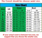 Waist Trainer Underbust Corset Tummy Control Satin Brocade Steel Boned Lace Up  