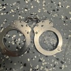 Peerless Handcuffs - Nickle Plated Model 700  No Key