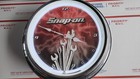  Snap On Tools 16    Neon Wall Clock With Wrench Logo Tested Good 