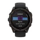 Garmin Fenix 8 Sapphire Solar 47mm Smartwatch With Black And Pebble Gray Band
