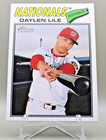 2026 Topps Heritage - Daylen Lile  124 Nationals