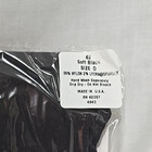 Vintage National Hosiery 6 Pair Soft Black Size D Usa Nos Stockings Nylon lycra