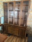 Broyhill Emphasis Vintage Mid Century Modern 2 Pc China Cabinet hutch And Buffet