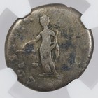 Vespasian Ar Denarius Roman Empire Silver Coin 69-79 Ad - Ngc F