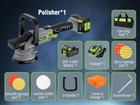 Workpro 20v Cordless 7 Speeds Brushless Dual Action Polisher Buffer Polisher Kit