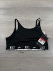 Nike Bra Trophy Big Kids Girls Sports  L Performance Stretch Black Cu8250