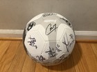 2025 Washington Spirit Team Signed Logo Soccer Ball Coa Trinity Rodman Bonus