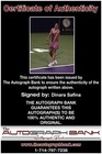 Dinara Safina Signed Tennis 8x10 Photo W certificate Autographed  a0002 
