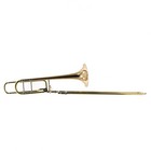 Bach Model 42bo Professional Trombone With Gold Brass Bell Sn 216848 Superb