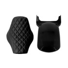 Driver Seat W  Led Rear Short Fender For Harley Softail Rocker Fxcw Fxcwc 08-17