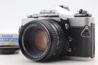  exc 5  Minolta Xd Silver 35mm Film Camera   Md 50mm F 1 7 Lens From Japan