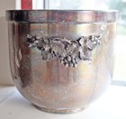 Vntg Trophy Award Ice Bucket Bowl Gorham Silverplate Planter Vase  Read