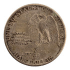 1925 Stone Mountain Commemorative Silver Half Dollar Us Coin Toned 