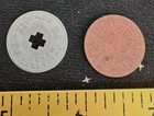 Vtg Colorado Sales Tax Tokens 1-aluminum 1-plastic Depression Tokens
