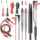 Electrical Multimeter Test Leads Set - Alligator Clips  Probes  1000v 10a Kit
