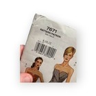 Vogue 7671 Sewing Pattern Evening Gown Top Skirt Set Multi Size 8-12 Good Uncut