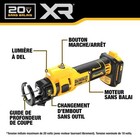 Dewalt Dce555b 20v Cordless Rotary Drywall Cut-out Tool