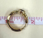 Vintage Bracelet   Earrings Unmarked  7   Gold   Silver Toned Fashion Jewelry