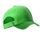 Plain Baseball Cap Solid Color Blank Army Hat Ball Men Women Hook-n-loop Vc Wool