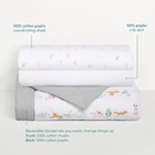 Essentials 3-piece Crib Bedding Set  Baby Bedding Bundle  Cotton Blanket  Cri   